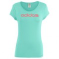 adidas QQR Logo T Shirt Ladies